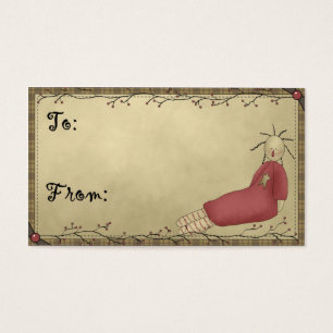 Kleine Prim Doll - Holiday Gift Tags