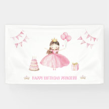 Kleine Prinzessin 1. Geburtstag Personalisiertes B