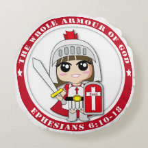 Kleine Prinzessin Ai Round Pillows