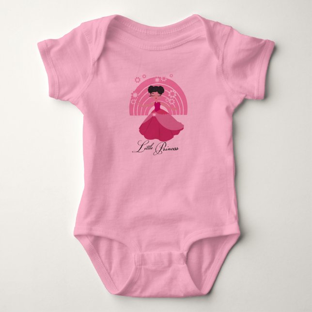 Kleine Prinzessin Baby Strampler (Vorderseite)
