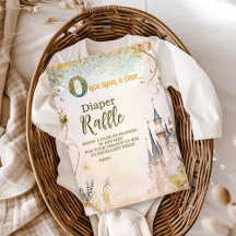Kleine Prinzessin Fairytale Burg Diapper Raffle