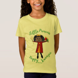 Kleine Prinzessin - glückliches Kwanzaa T-Shirt