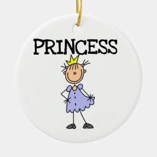 Kleine Prinzessin Keramikornament