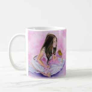 Kleine Prinzessin Kissing Frog Mug Kaffeetasse
