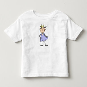 Kleine Prinzessin mit Krone Kleinkind T-shirt