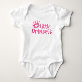 Kleine Prinzessin. Personalisieren Sie Baby Bodysu Baby Strampler