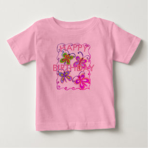 Kleine Prinzessin Schön Fantastisches Mädchen-Desi Baby T-shirt