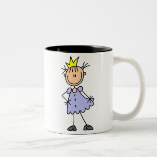 Kleine Prinzessin With Crown Zweifarbige Tasse