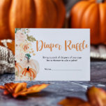 Kleine Pumpkin Baby Duschdusche Windeln Raffle Tic Begleitkarte<br><div class="desc">Mit unserer kleinen Pumpkin Baby Dusche Windel Raffle Tickets Enclosure Card** verbessern Sie Ihre Babydusche. Diese bezaubernde Karte lädt die Gäste zu einer lustigen Windelraffe ein, die Ihre Herbstfeier mit Spannung bereichert. Das charmante Kürbisdesign ergänzt Ihre Babyduscheinladungen und lädt die Gäste dazu ein, eine Packung Windeln mitzubringen, um einen Sonderpreis...</div>