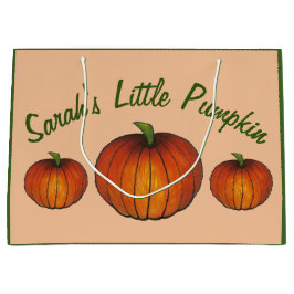 Kleine Pumpkin Kinderdusche Neue Anreise Herbst Große Geschenktüte