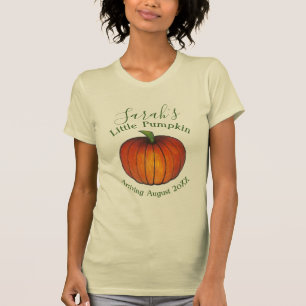 Kleine Pumpkin Kinderdusche Neue Anreise Herbst T-Shirt