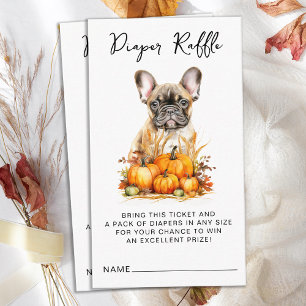 Kleine Pumpkin Niedliche Puppy Diaper Raffl Baby D Begleitkarte