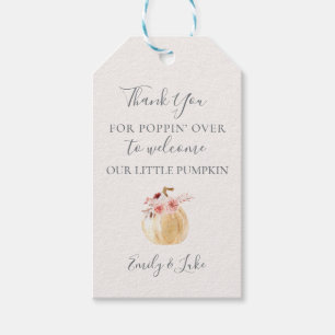 KLEINE PUMPKIN POPCORN FÜR TAGS GESCHENKANHÄNGER