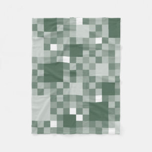 Kleine Quadrate Fleecedecke