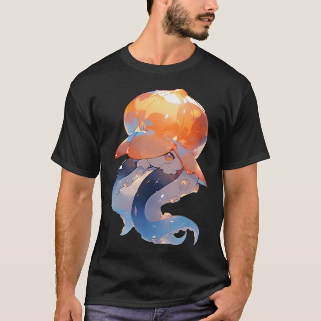 Kleine Qualle T-Shirt (Vorderseite)