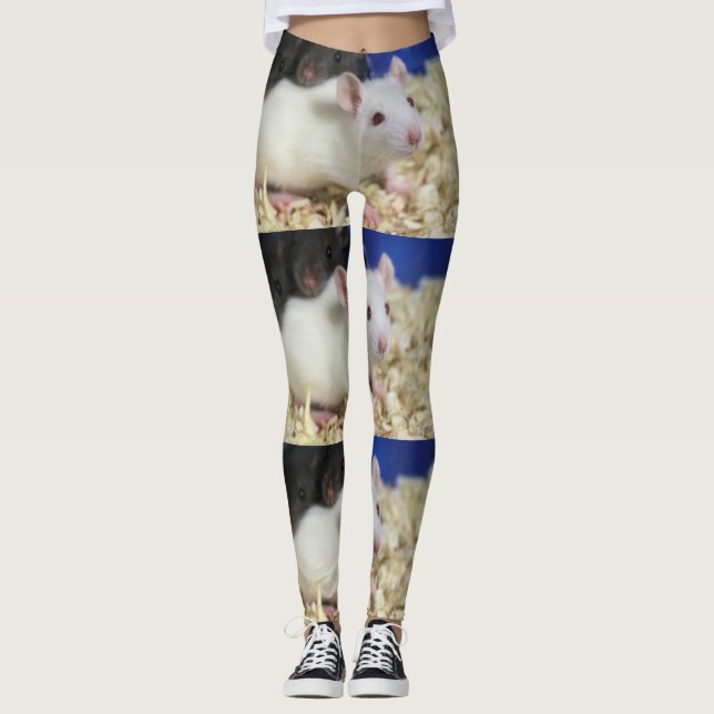 Kleine Ratte Leggings (Vorderseite)