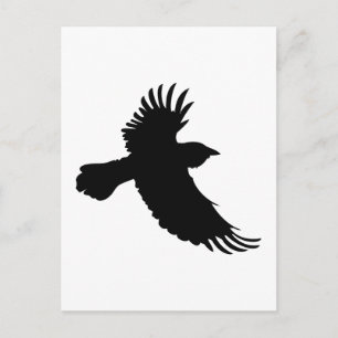 KLEINE RAVEN POSTKARTE