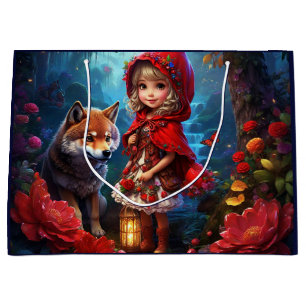 Kleine Red Riding Hood & The Wolf Große Geschenktüte