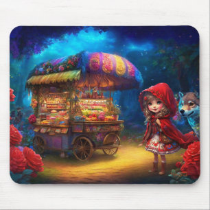 Kleine Red Riding Hood & The Wolf Mousepad