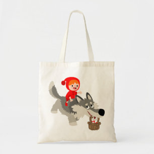 Kleine Red Riding Hood und die Wolf Bag Tragetasche