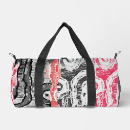 Kleine Reisetasche – Abstract Land Duffle Bag
