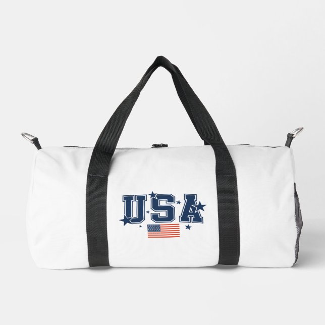 Kleine Reisetasche-USA Duffle Bag (Vorderseite)