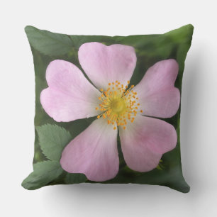 kleine rosa Blume Kissen Für Draußen