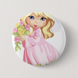 Kleine rosa Prinzessin Button