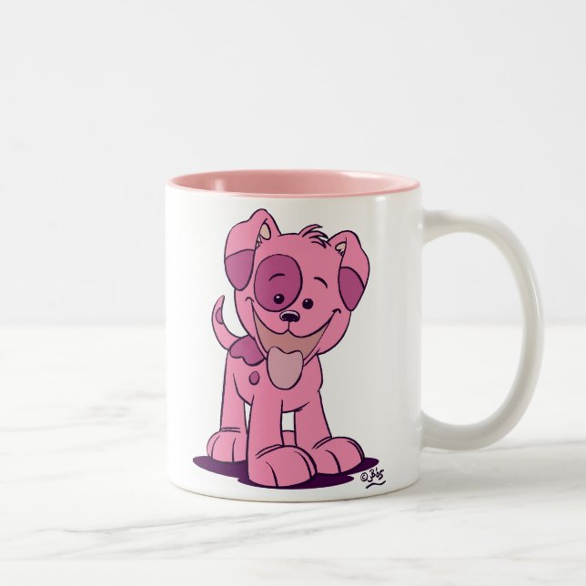 Kleine, rosa Tasse (Rechts)