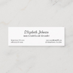 Kleine rote Reithose, Vintage Märchen Telefonnummerkarte