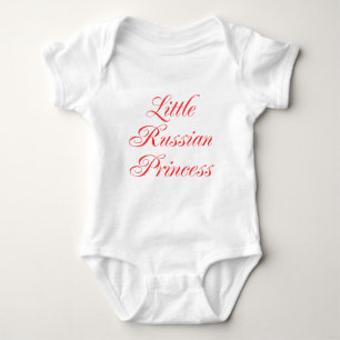 Kleine russische Prinzessin Baby Strampler
