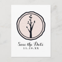 Kleine rustikale Baumhochzeit rettet das Datum