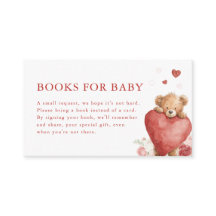 Kleine Schatz Valentinstagsbücher für Baby Karte