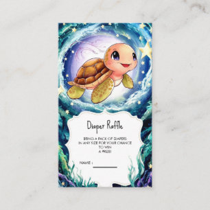 Kleine Schildkrötendusche Begleitkarte