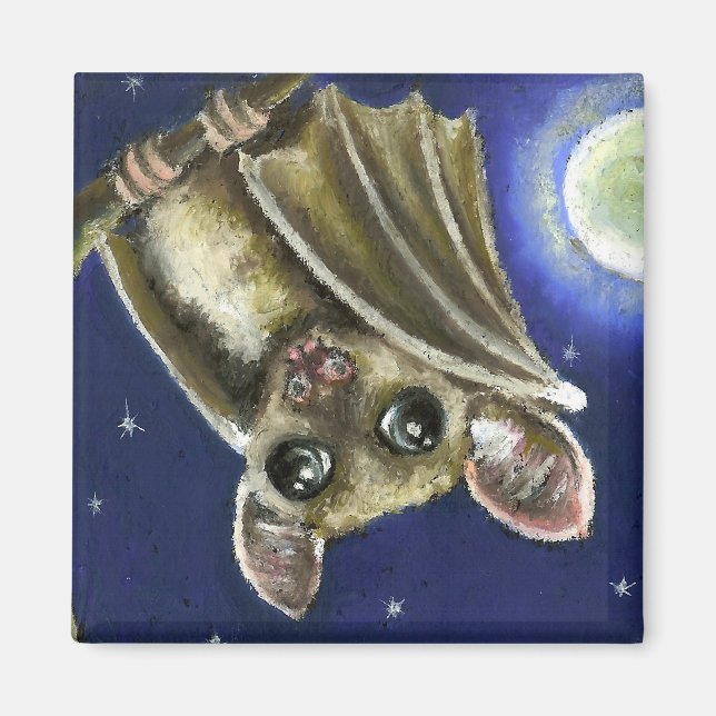 Kleine Schläfrigschläferin Magnet (Vorne)