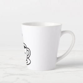 Kleine Schlucke, große Lächeln Milchtasse