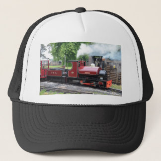 Kleine Schmalspurlokomotive Truckerkappe