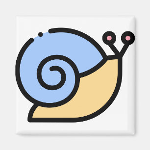 Kleine Schnecke Magnet