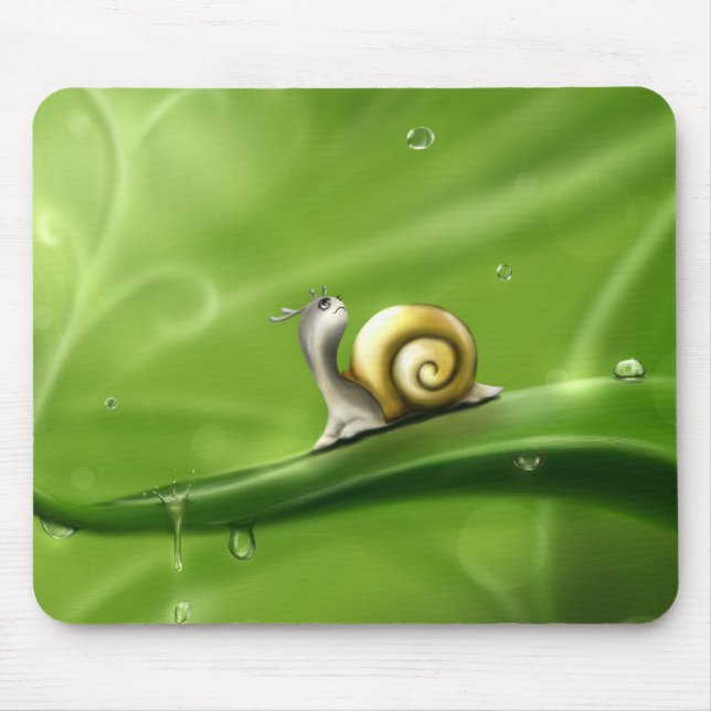 kleine Schnecke Mousepad (Vorne)