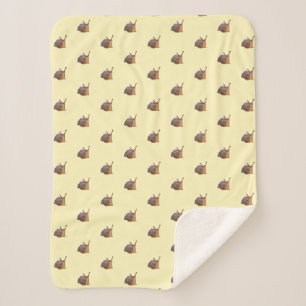 Kleine Schnecken Sherpa Blanket - Ihre Farben Sherpadecke