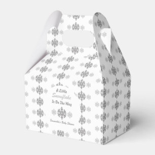 Kleine Schneeflocke unterwegs Geschenkschachtel