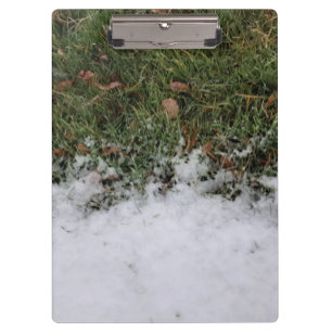 Kleine Schneeklipappe Klemmbrett