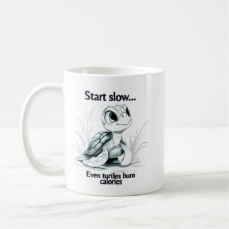 Kleine Schritte...Ermutigung  Kaffeetasse