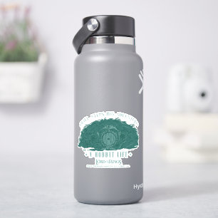 Kleine Schritte, große Abenteuer - Ein Hobbit-Lebe Aufkleber