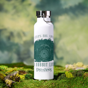 Kleine Schritte, große Abenteuer - Ein Hobbit-Lebe Trinkflasche