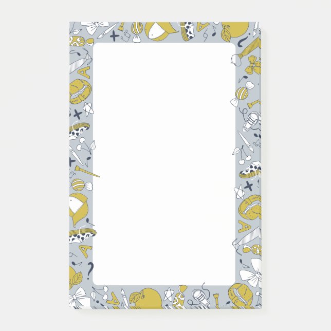 Kleine Schulvorstellungen Post-it Klebezettel (Vorderseite)