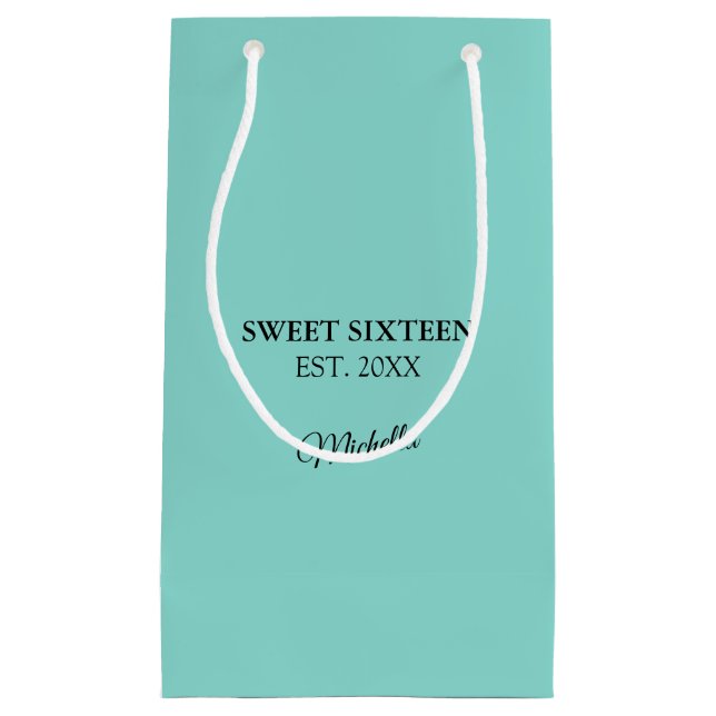 Kleine Schwarze Dress Dusche Celebration Tiara Par Kleine Geschenktüte (Vorderseite)