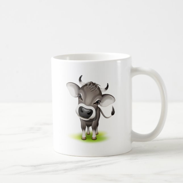Kleine Schweizer Kuh Tasse (Rechts)