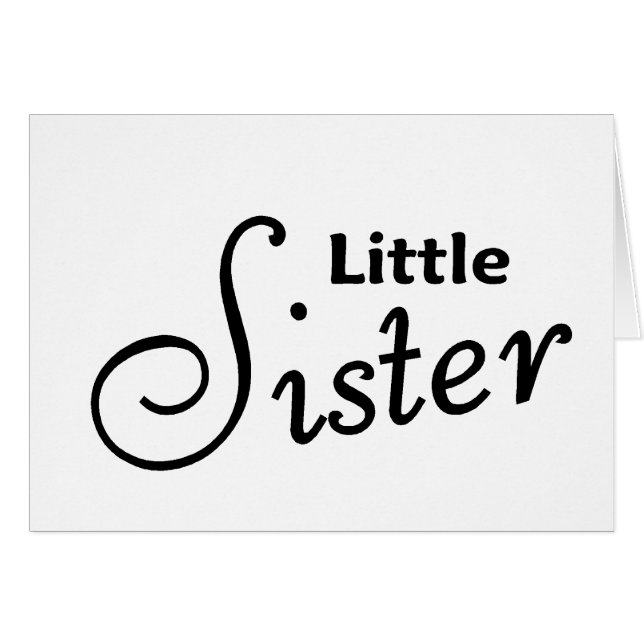 Kleine Schwester (Vorderseite (Horizontal))