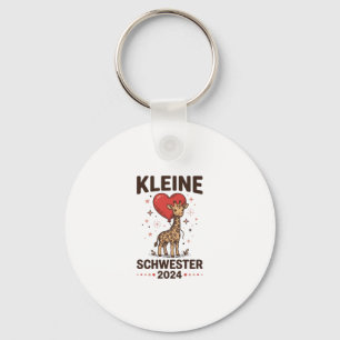 Kleine Schwester 2024 Niedliche Giraffe Schwester  Schlüsselanhänger